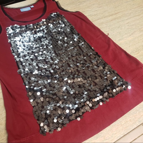 Vera Wang t-shirt with silvery sequins - Picture 5 of 11